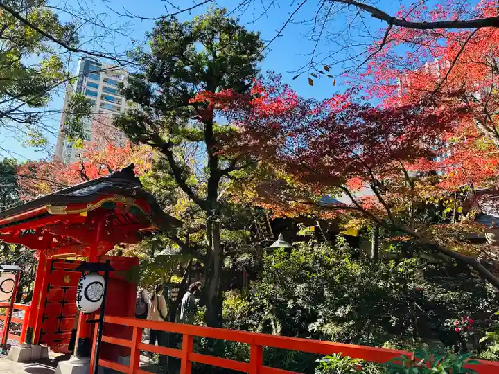 愛宕神社の庭園