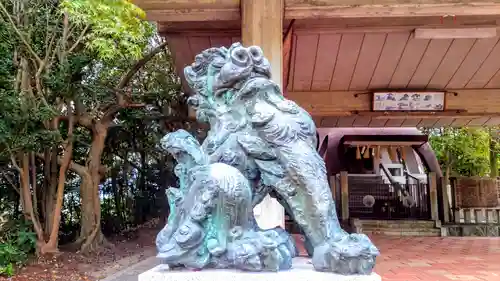 窯神神社の狛犬