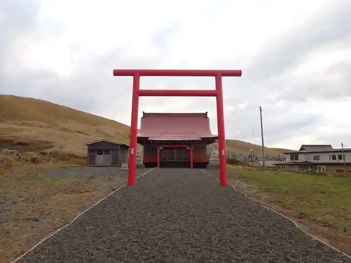 襟裳神社の鳥居