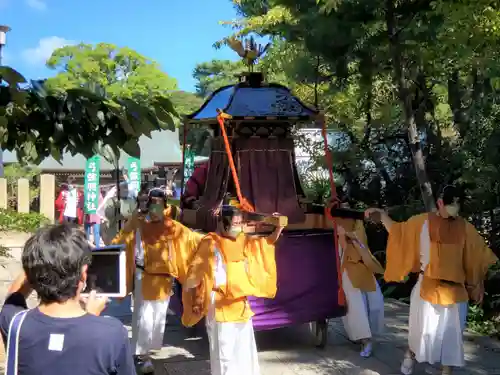 弓弦羽神社のお祭り