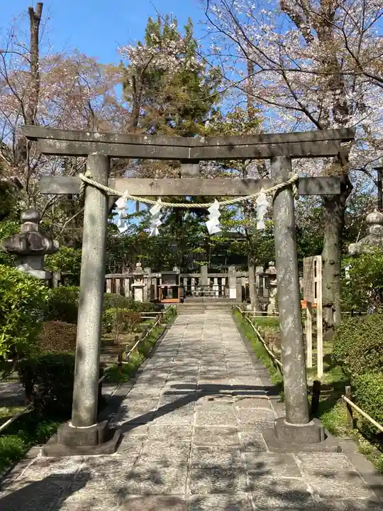 松陰神社の鳥居
