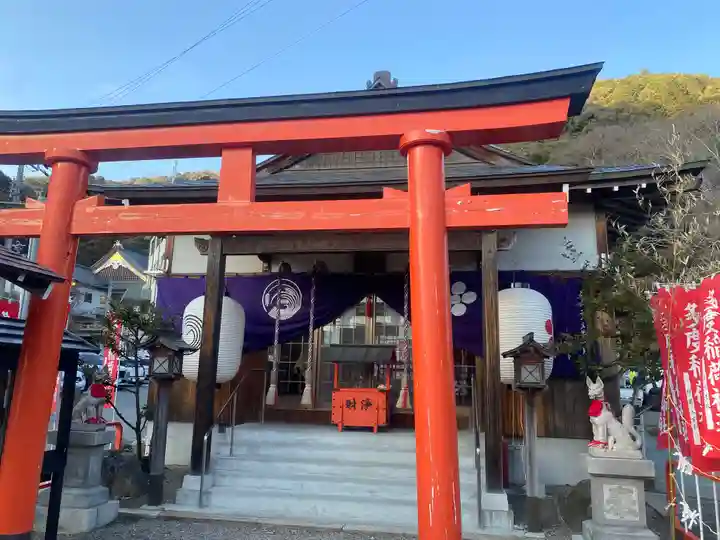 多度稲荷神社の鳥居