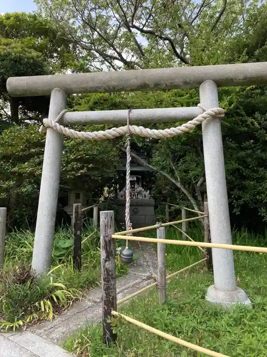 常栄寺の鳥居