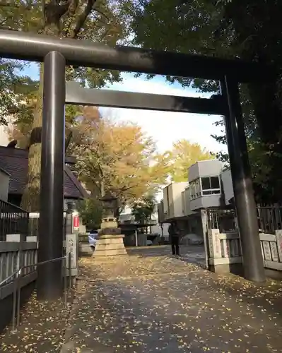 高円寺氷川神社の鳥居