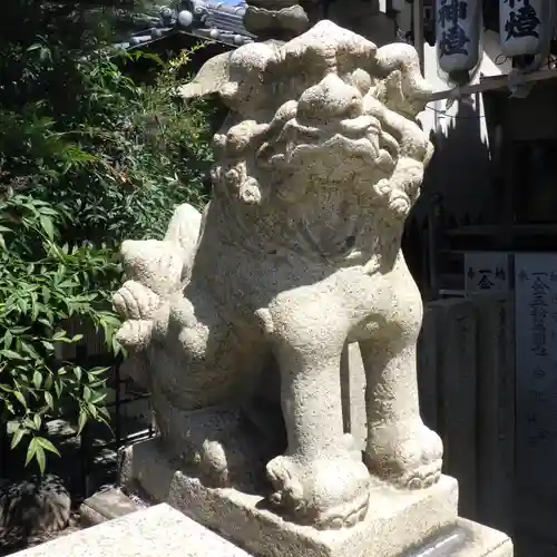 船待神社の狛犬