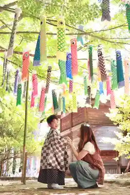 滑川神社 - 仕事と子どもの守り神(福島県)