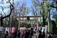蛇窪神社の鳥居