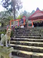 浮羽稲荷神社の狛犬