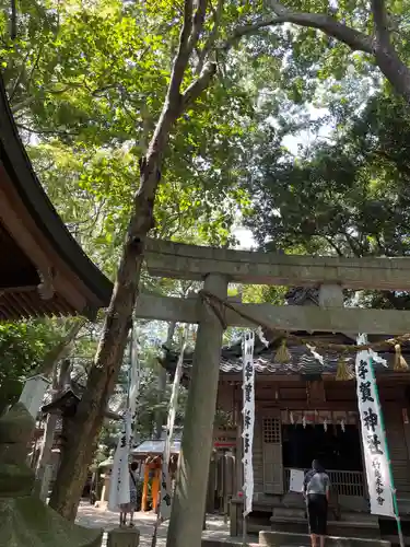 八百富神社の鳥居