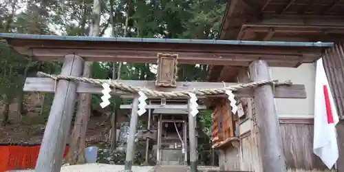 御髪神社の鳥居