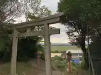 率土神社の鳥居
