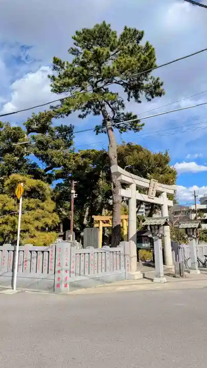 菊田神社の鳥居