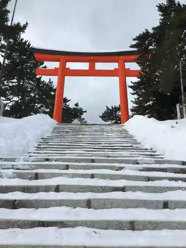 函館護國神社の鳥居