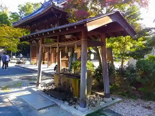 八事山 興正寺の手水舎