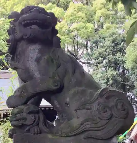 太子堂八幡神社の狛犬