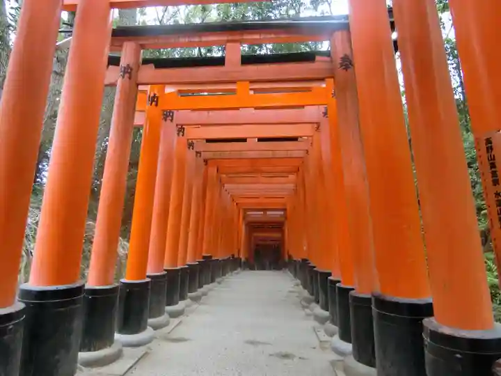 伏見稲荷大社 御旅所の鳥居