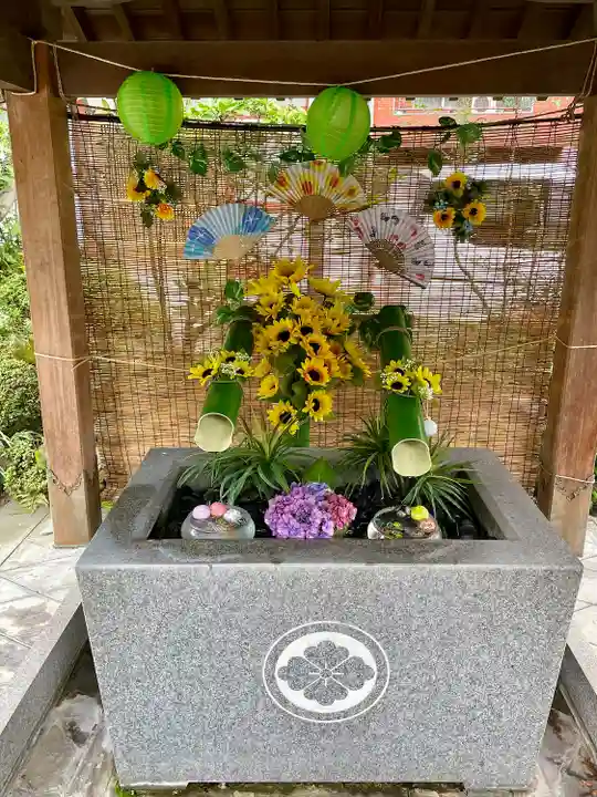 仙台大神宮の手水舎