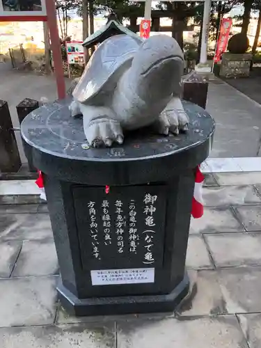 八幡竃門神社の狛犬