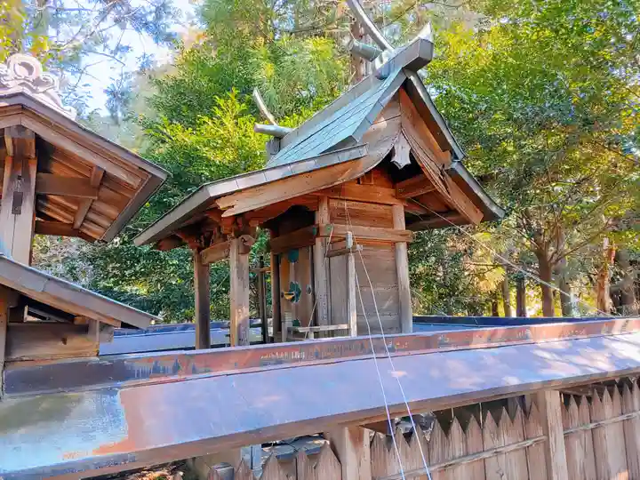 於美阿志神社(檜隈寺跡)の末社・摂社
