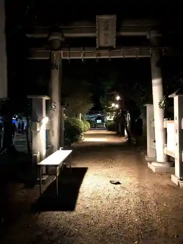 大井神社の鳥居