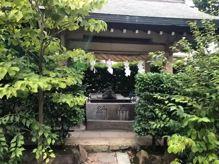 稲爪神社の手水舎