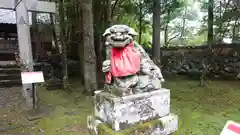 竹林寺の狛犬