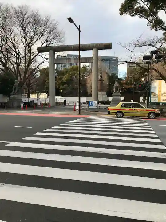 靖國神社の鳥居