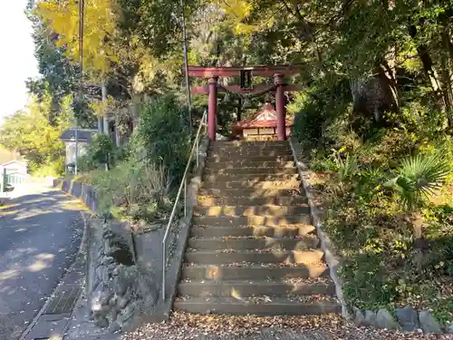 十二天神社の鳥居