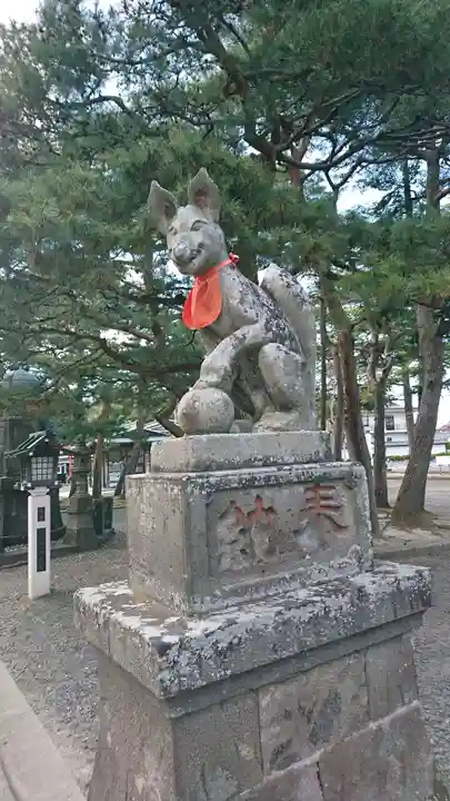竹駒神社の狛犬