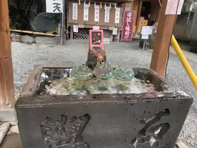 川越熊野神社の手水舎