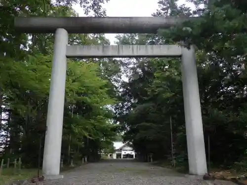 名寄神社の鳥居