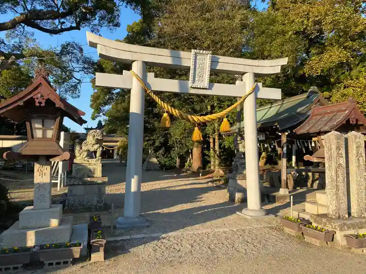 都波岐奈加等神社の鳥居