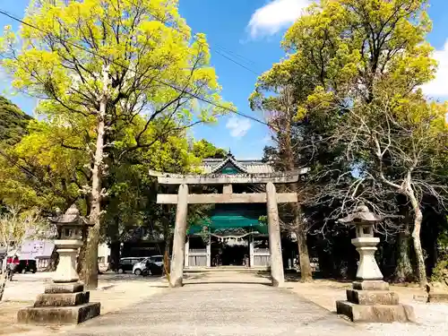 赤八幡社の鳥居