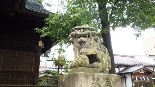 阿邪訶根神社の狛犬