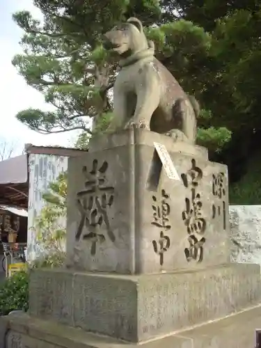 成田山新勝寺の狛犬