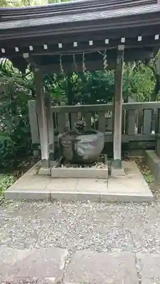 牛天神北野神社の手水舎