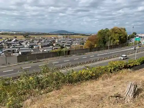 胡宮神社（敏満寺史跡）の景色