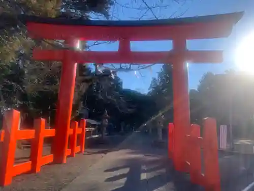 諏訪神社の鳥居