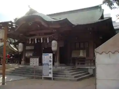 坐摩神社の本殿・本堂