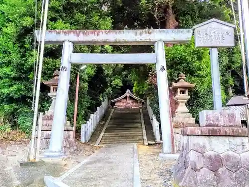 神明社（米田神明社）の鳥居