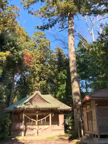 手子后神社の本殿