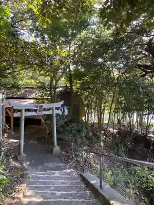 多鯰ヶ池弁天宮の鳥居