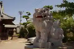 乙子神社の狛犬