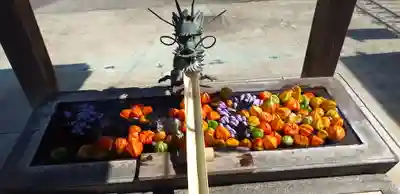 武蔵第六天神社の手水舎
