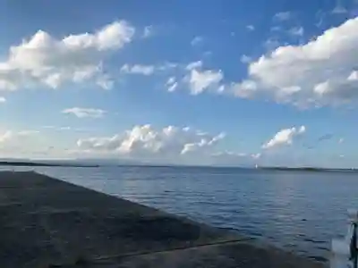 善知鳥神社の周辺