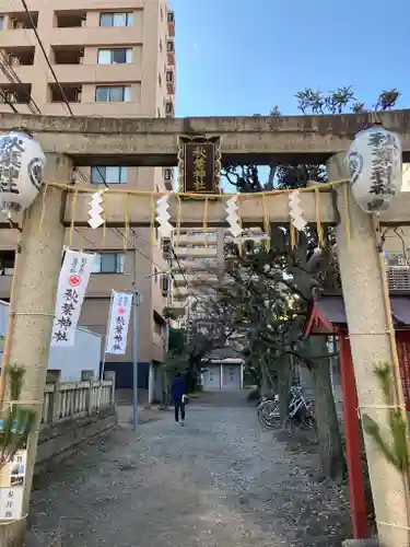 秋葉神社の鳥居
