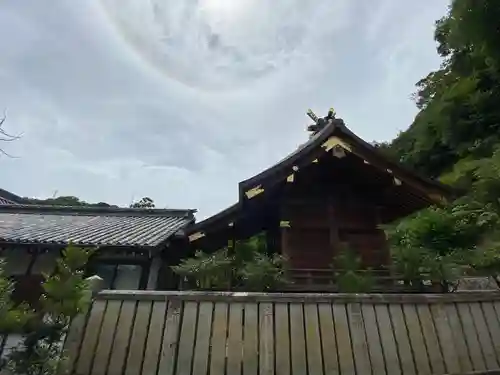 真止戸山神社の本殿