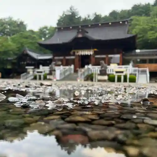 手力雄神社の庭園