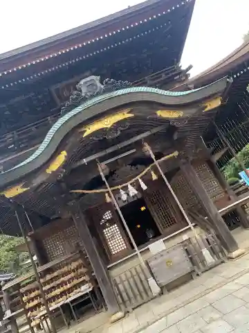 花岡八幡宮の本殿・本堂