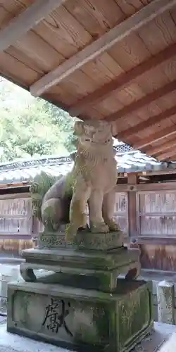 賀茂神社の狛犬